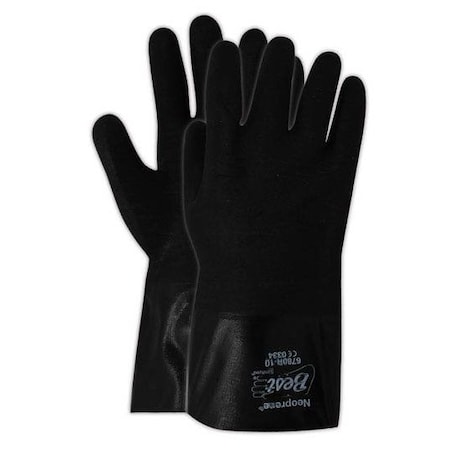 Showa SHOWA Neo Grab Finish Neoprene Gloves, 12PK 2382R